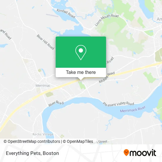 Everything Pets map