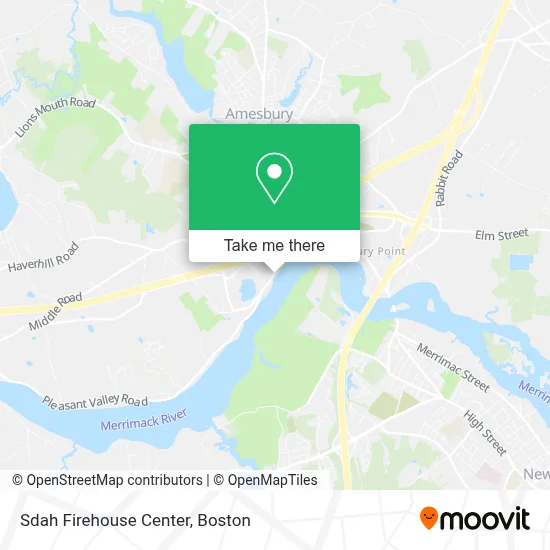 Sdah Firehouse Center map