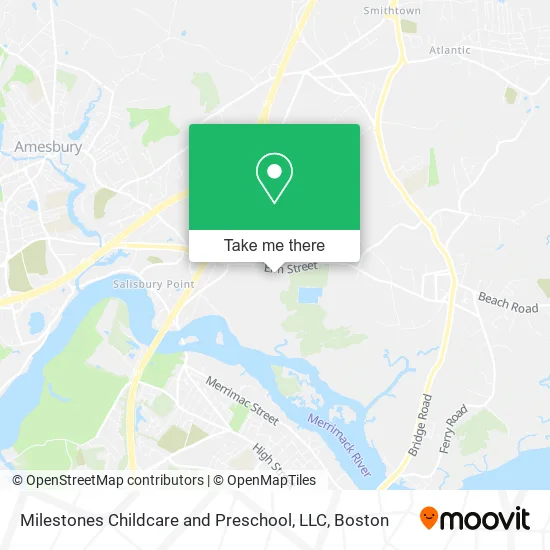 Mapa de Milestones Childcare and Preschool, LLC