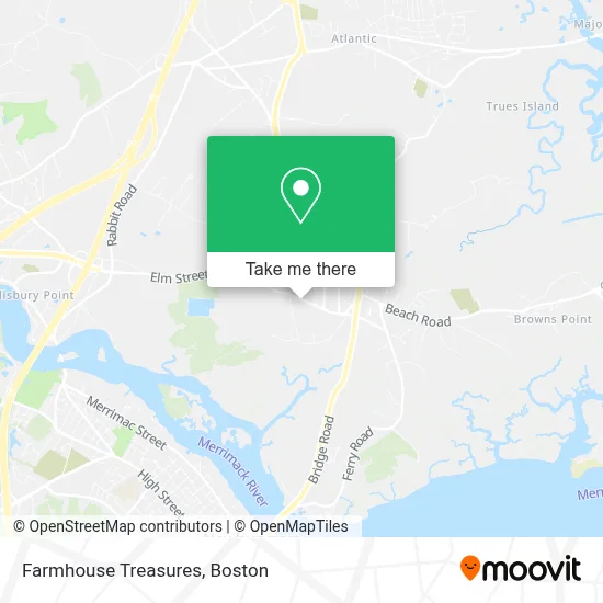 Farmhouse Treasures map