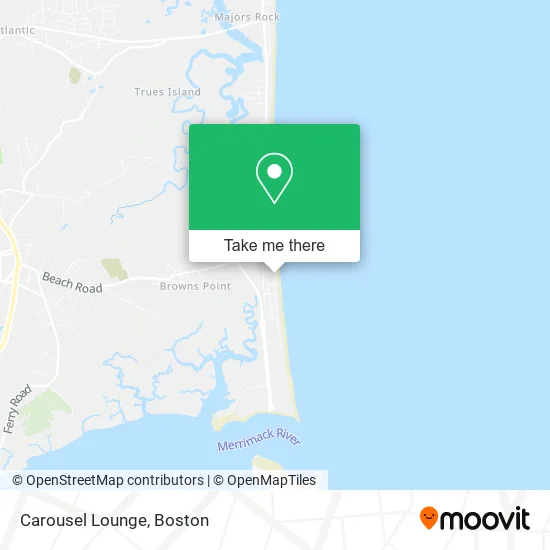 Carousel Lounge map