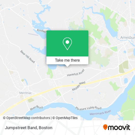 Jumpstreet Band map