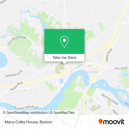 Macy-Colby House map