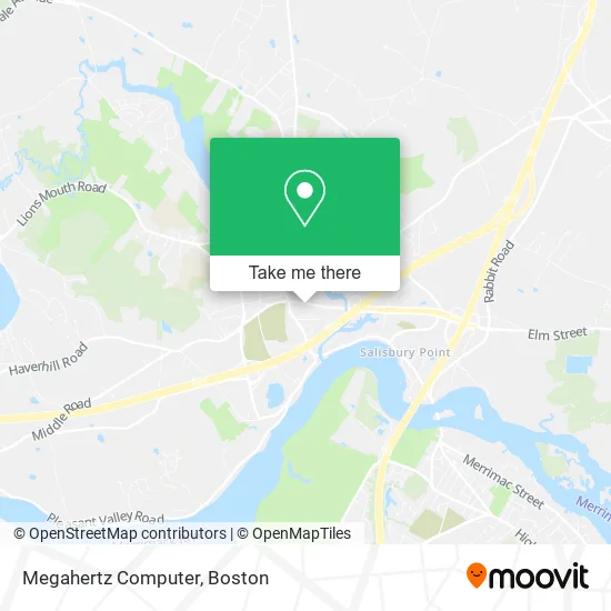 Megahertz Computer map