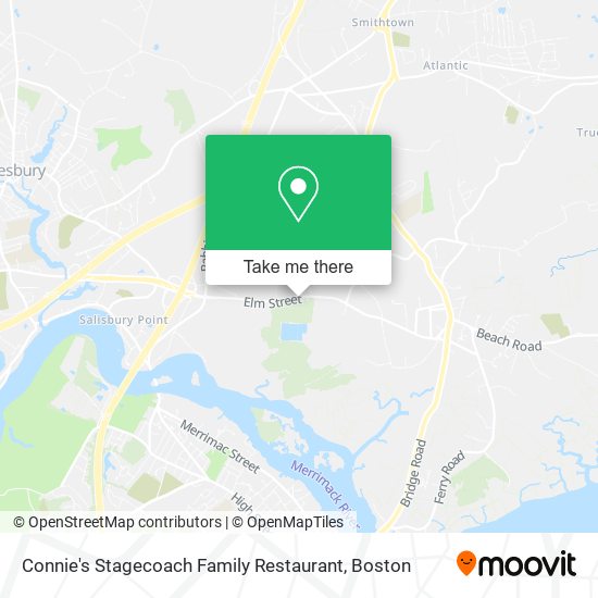 Mapa de Connie's Stagecoach Family Restaurant