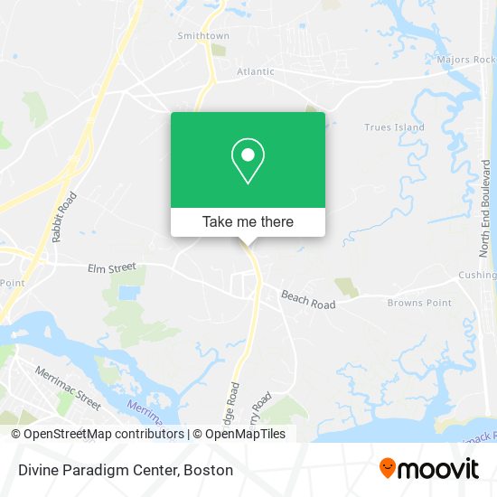 Divine Paradigm Center map