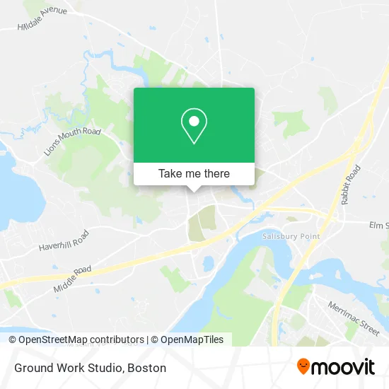 Ground Work Studio map