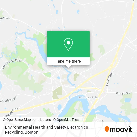 Mapa de Environmental Health and Safety Electronics Recycling