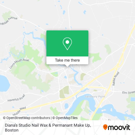 Diana's Studio Nail Wax & Permanant Make Up map