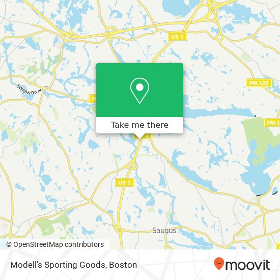 Modell's Sporting Goods map