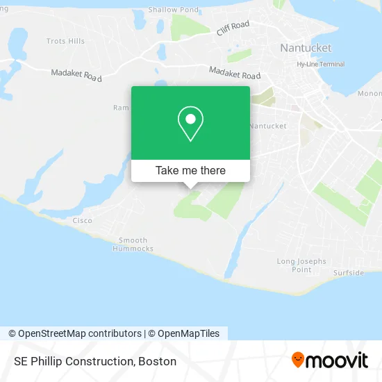 SE Phillip Construction map