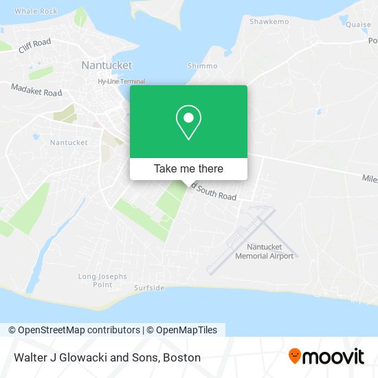 Walter J Glowacki and Sons map