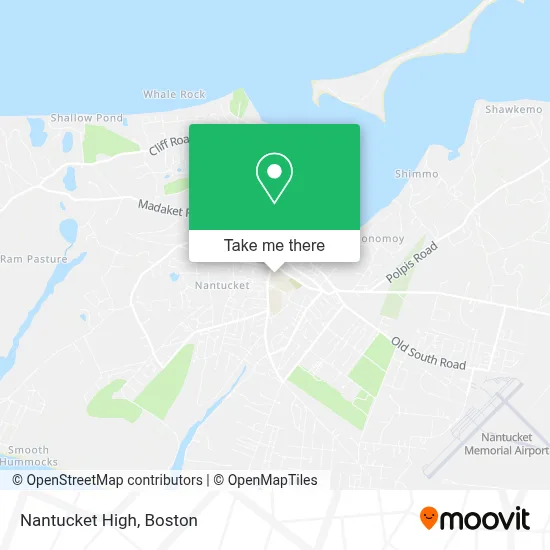 Nantucket High map