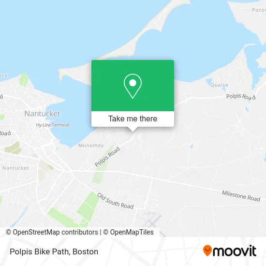 Polpis Bike Path map