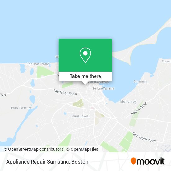 Appliance Repair Samsung map