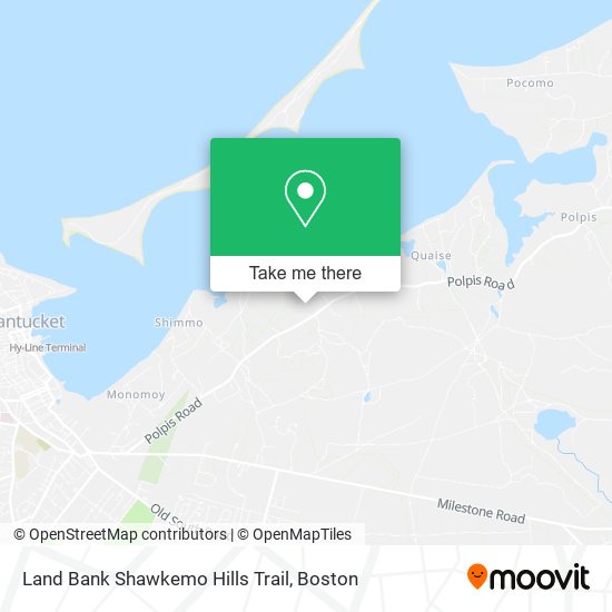 Mapa de Land Bank Shawkemo Hills Trail