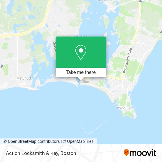 Action Locksmith & Key map