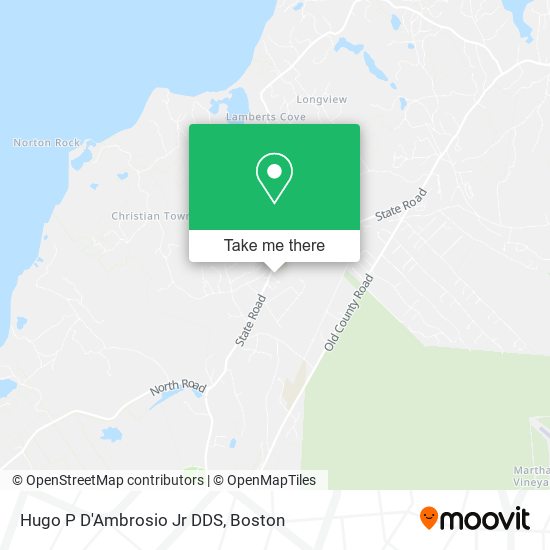 Mapa de Hugo P D'Ambrosio Jr DDS