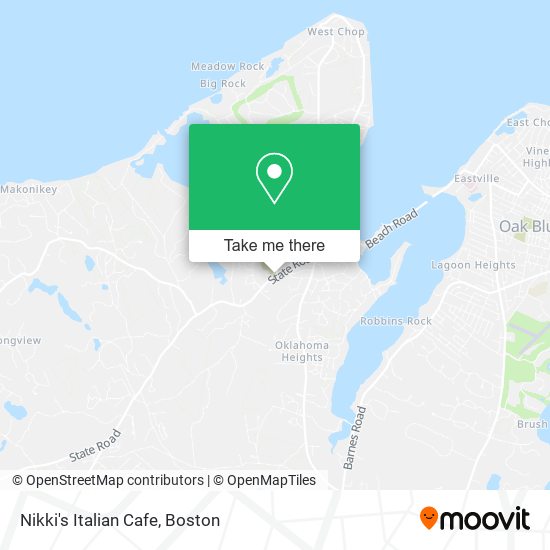 Mapa de Nikki's Italian Cafe