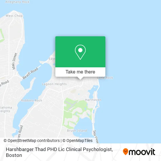 Mapa de Harshbarger Thad PHD Lic Clinical Psychologist