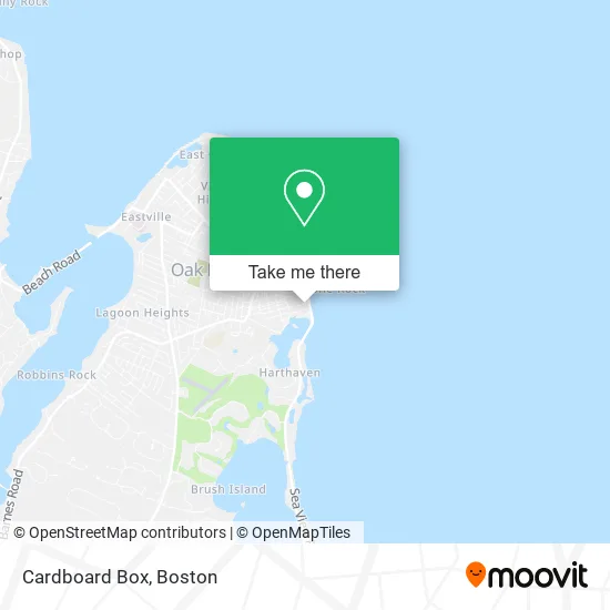 Cardboard Box map