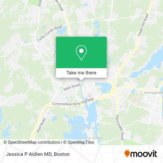 Jessica P Aidlen MD map