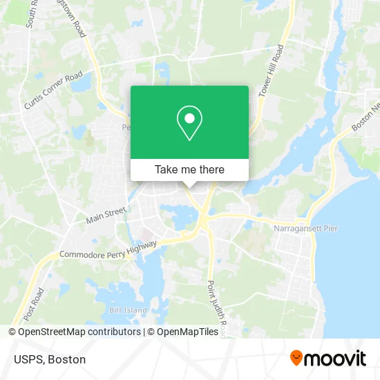 Mapa de USPS