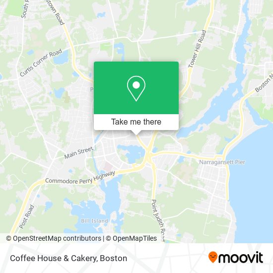 Mapa de Coffee House & Cakery