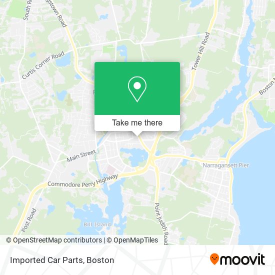 Mapa de Imported Car Parts