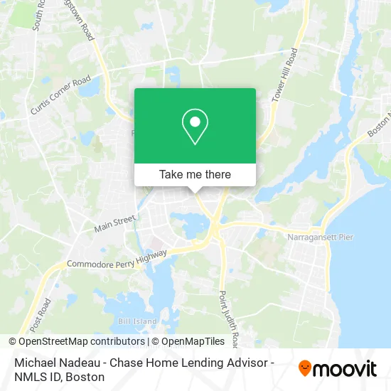 Michael Nadeau - Chase Home Lending Advisor - NMLS ID map