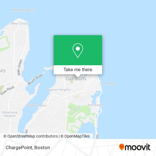 Mapa de ChargePoint