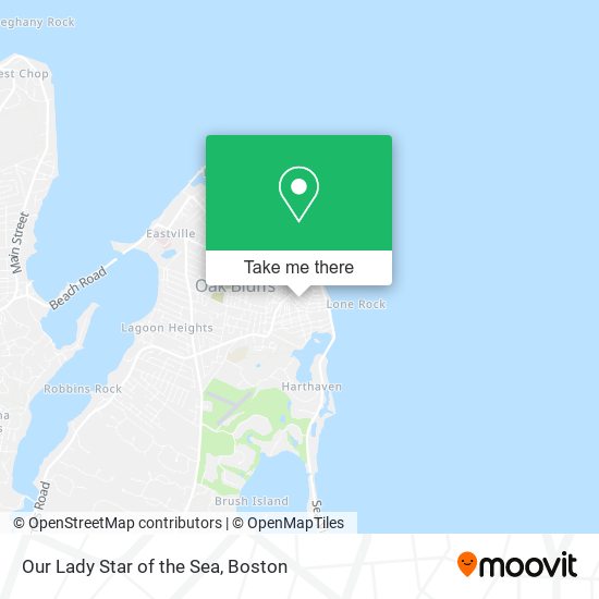 Our Lady Star of the Sea map