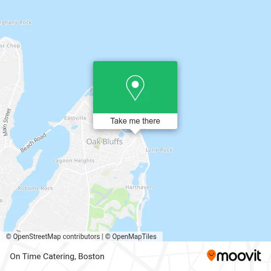 On Time Catering map