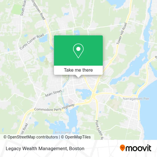 Legacy Wealth Management map