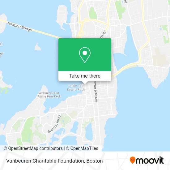 Vanbeuren Charitable Foundation map