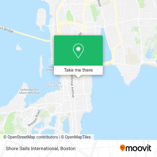 Shore Sails International map