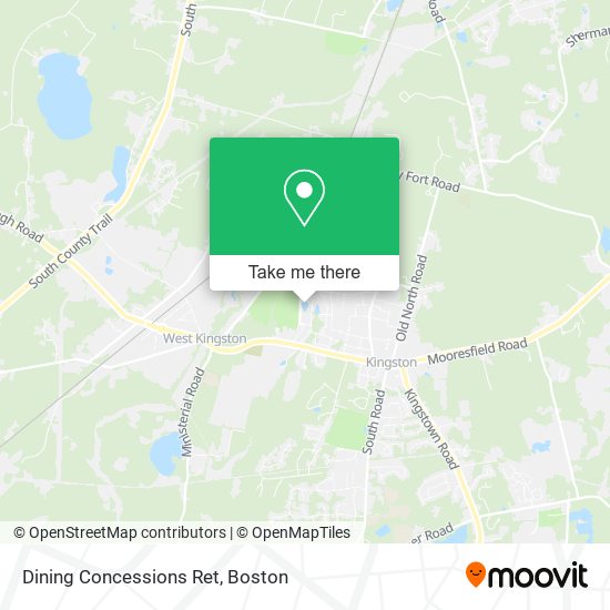 Dining Concessions Ret map