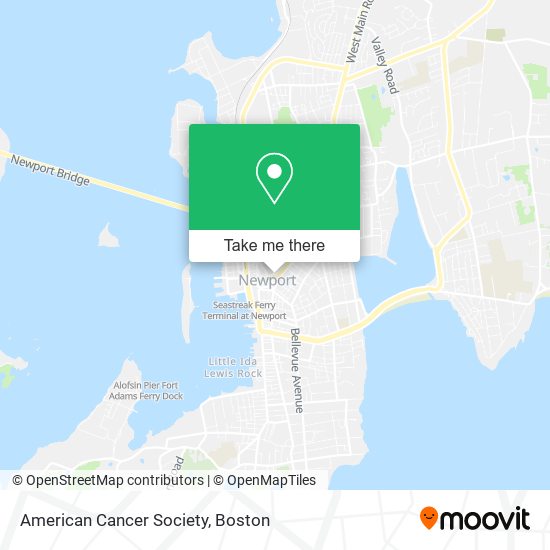 American Cancer Society map