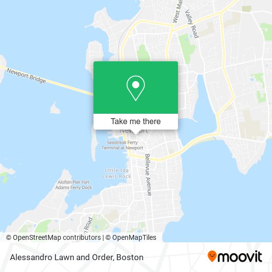 Alessandro Lawn and Order map