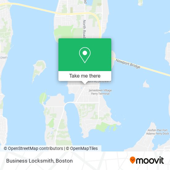 Business Locksmith map