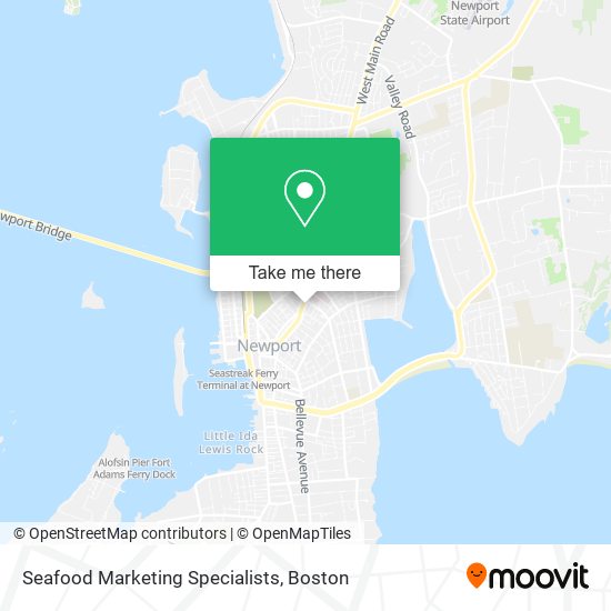 Seafood Marketing Specialists map