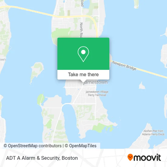 ADT A Alarm & Security map