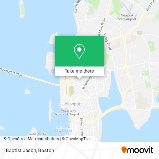 Baptist Jason map