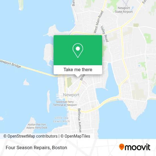 Four Season Repairs map