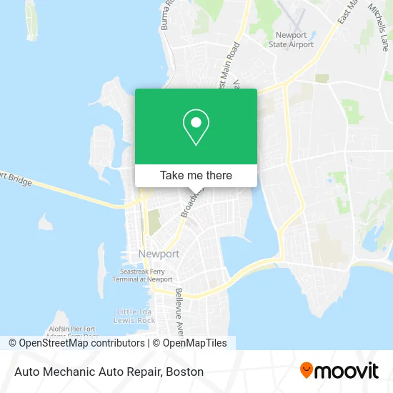 Auto Mechanic Auto Repair map