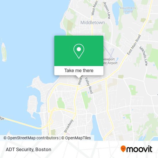 Mapa de ADT Security