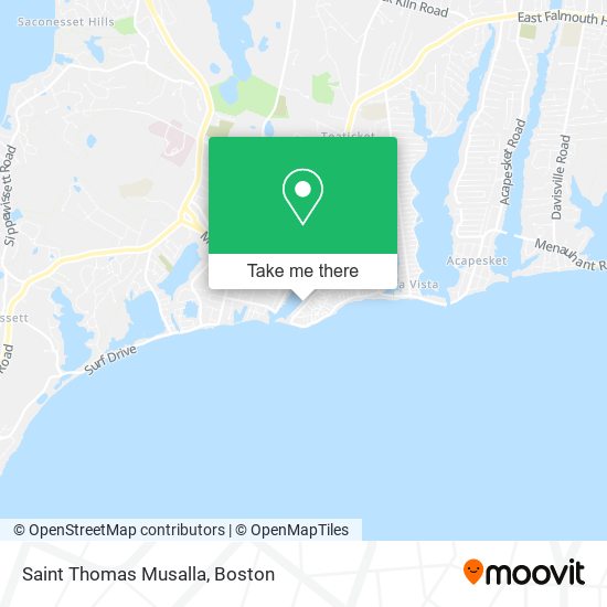 Mapa de Saint Thomas Musalla