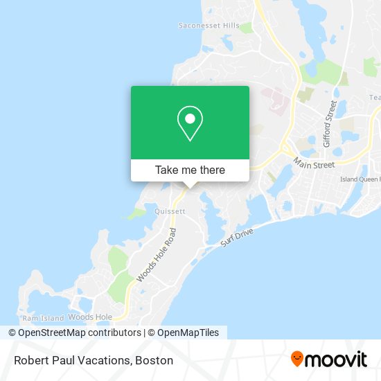 Mapa de Robert Paul Vacations