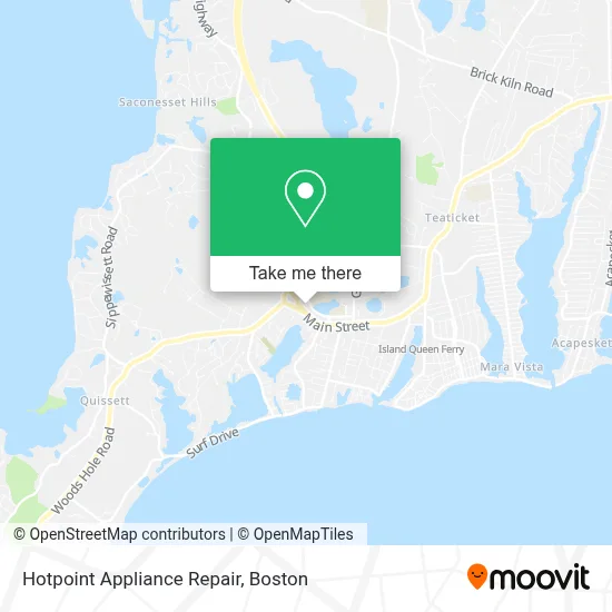 Hotpoint Appliance Repair map