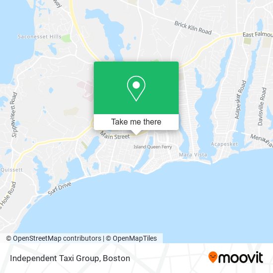 Independent Taxi Group map